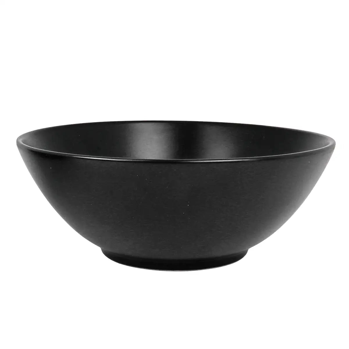 Tazón de Cerámica, Color Negro