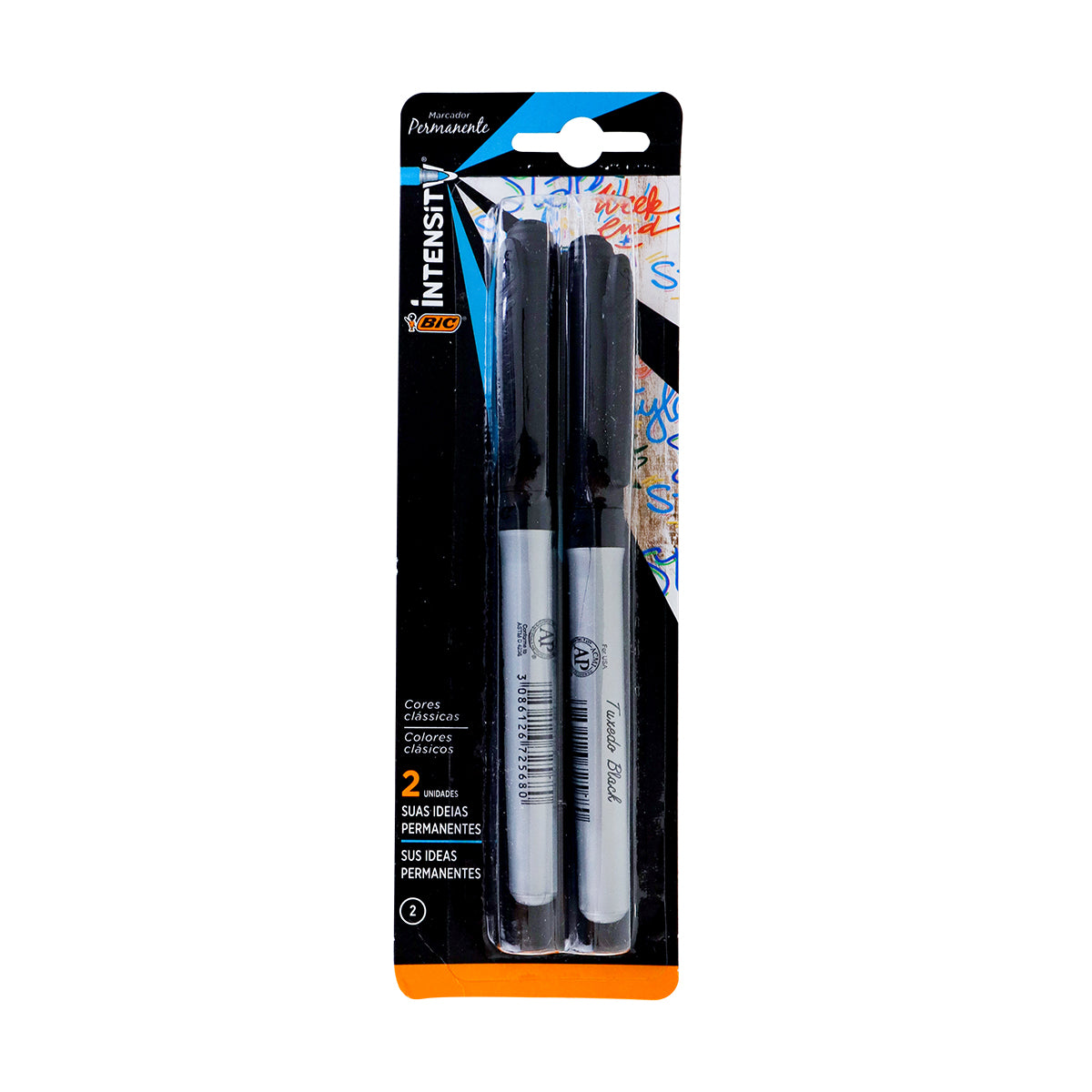 Marcador Permanente Bic Marking, 2pzas