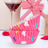 Capacillos para Cupcakes, color Rosa