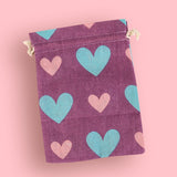 Bolsa de Regalo para San Valentín, color Morado