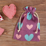 Bolsa de Regalo para San Valentín, color Morado