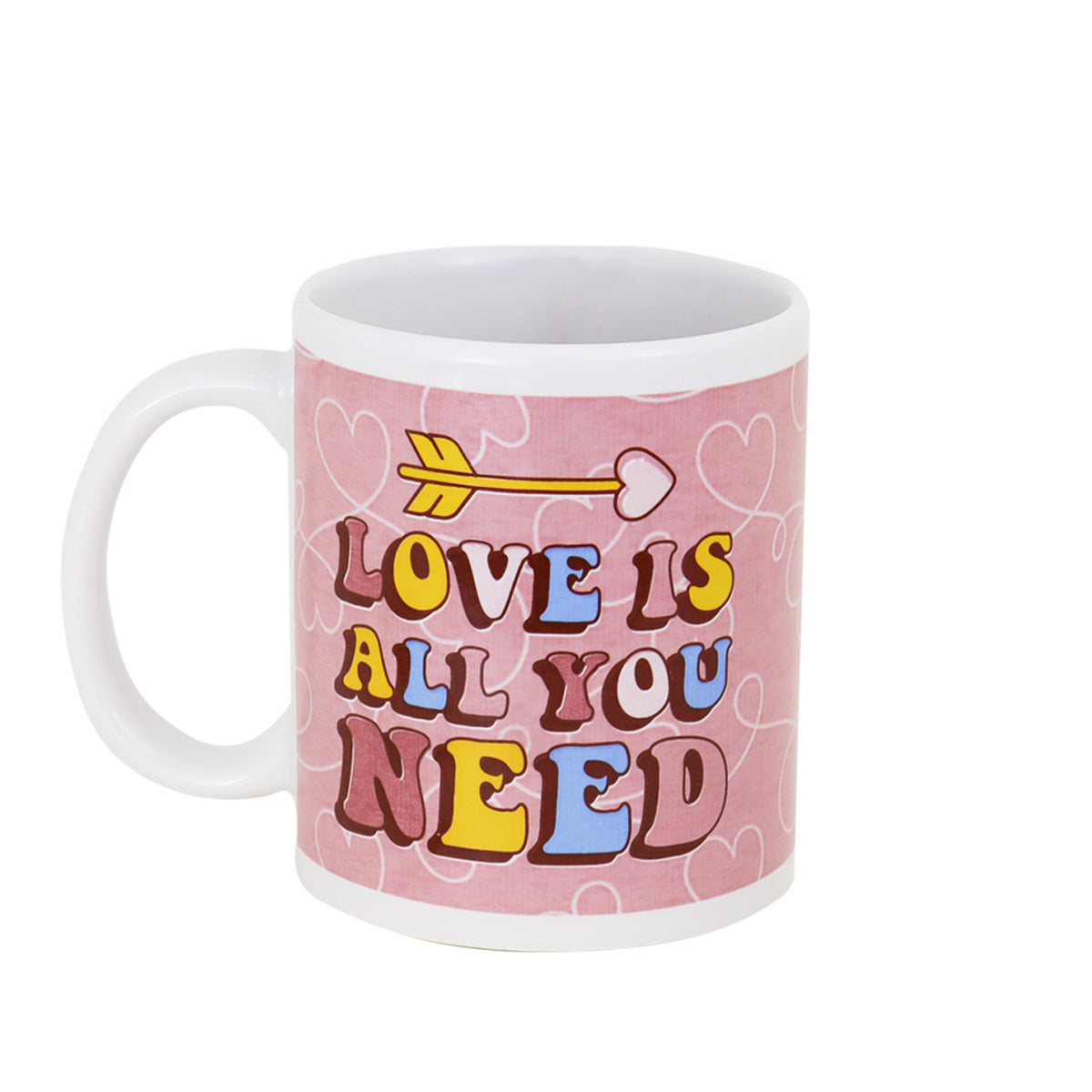 Taza de Cerámica con Estampado Love Is All You Need