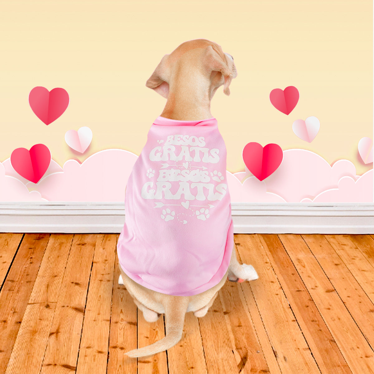 Playera para Mascota, Besos Gratis