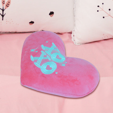 Almohada Decorativa en Forma de Corazón, color Rosa