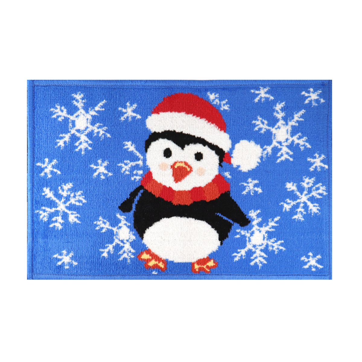 Tapete Navideño, Pingüino, 40x60 cm