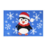 Tapete Navideño, Pingüino, 40x60 cm