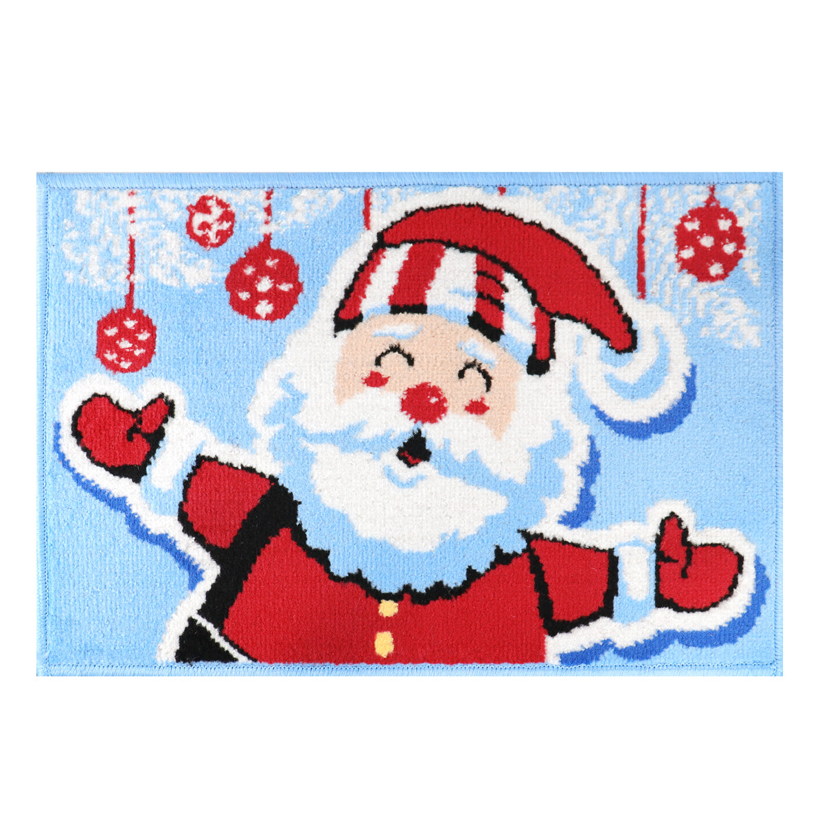 Tapete Navideño, Santa Claus, 40x60 cm