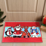 Tapete Navideño, Color Rojo, 40x60 cm