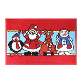 Tapete Navideño, Color Rojo, 40x60 cm