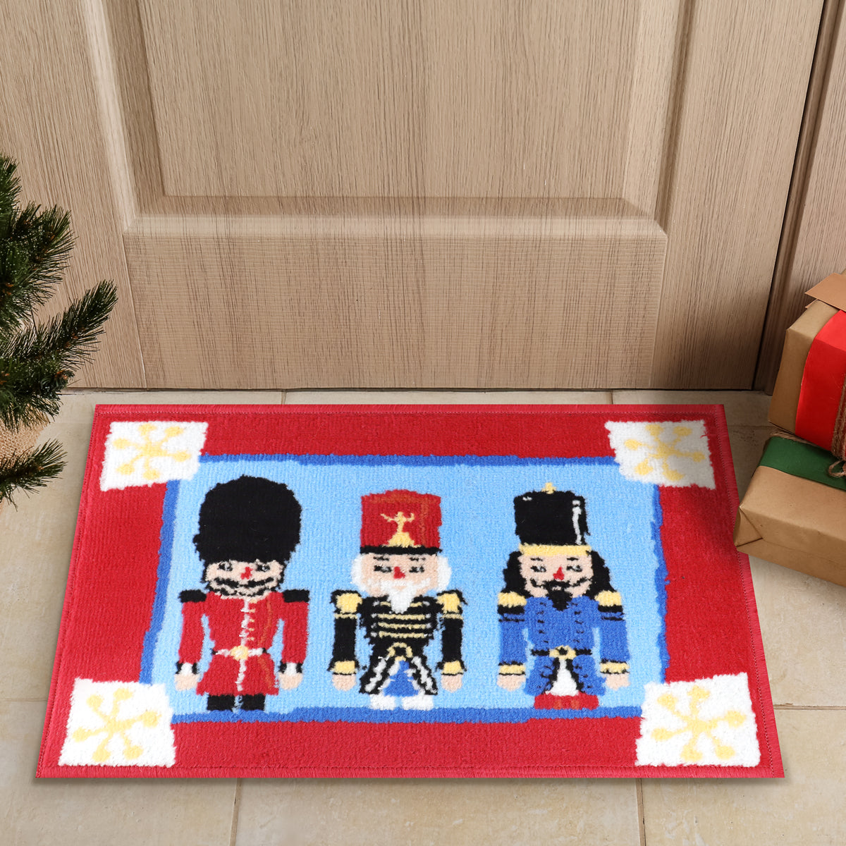 Tapete Navideño, Cascanueces, 40x60 cm