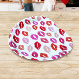 Plato de Plástico en Forma de Corazón, color Blanco