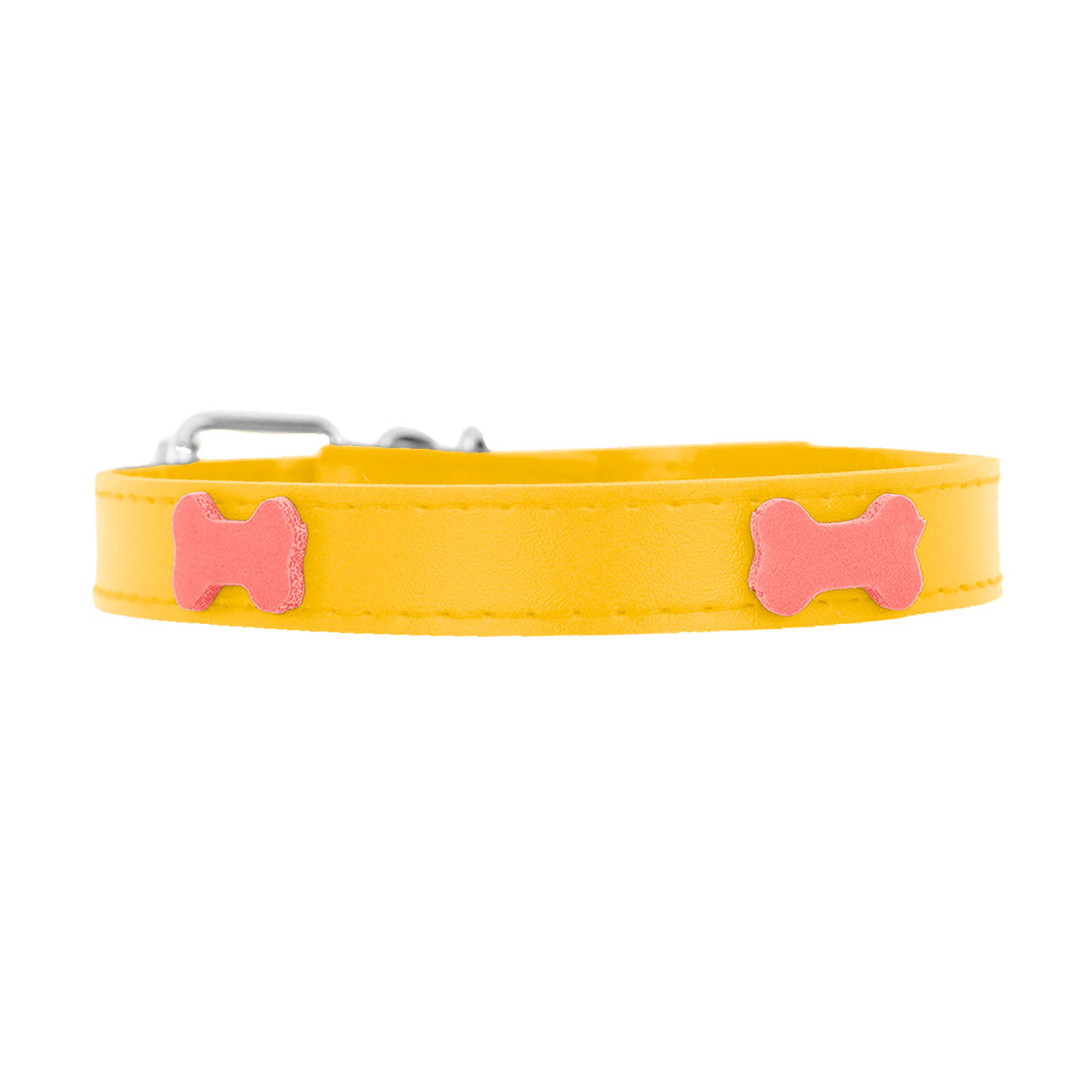 Collar Sintético con Decoración de Huesitos para Mascota