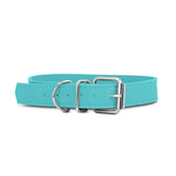 Collar Sintético color Aqua para Mascota