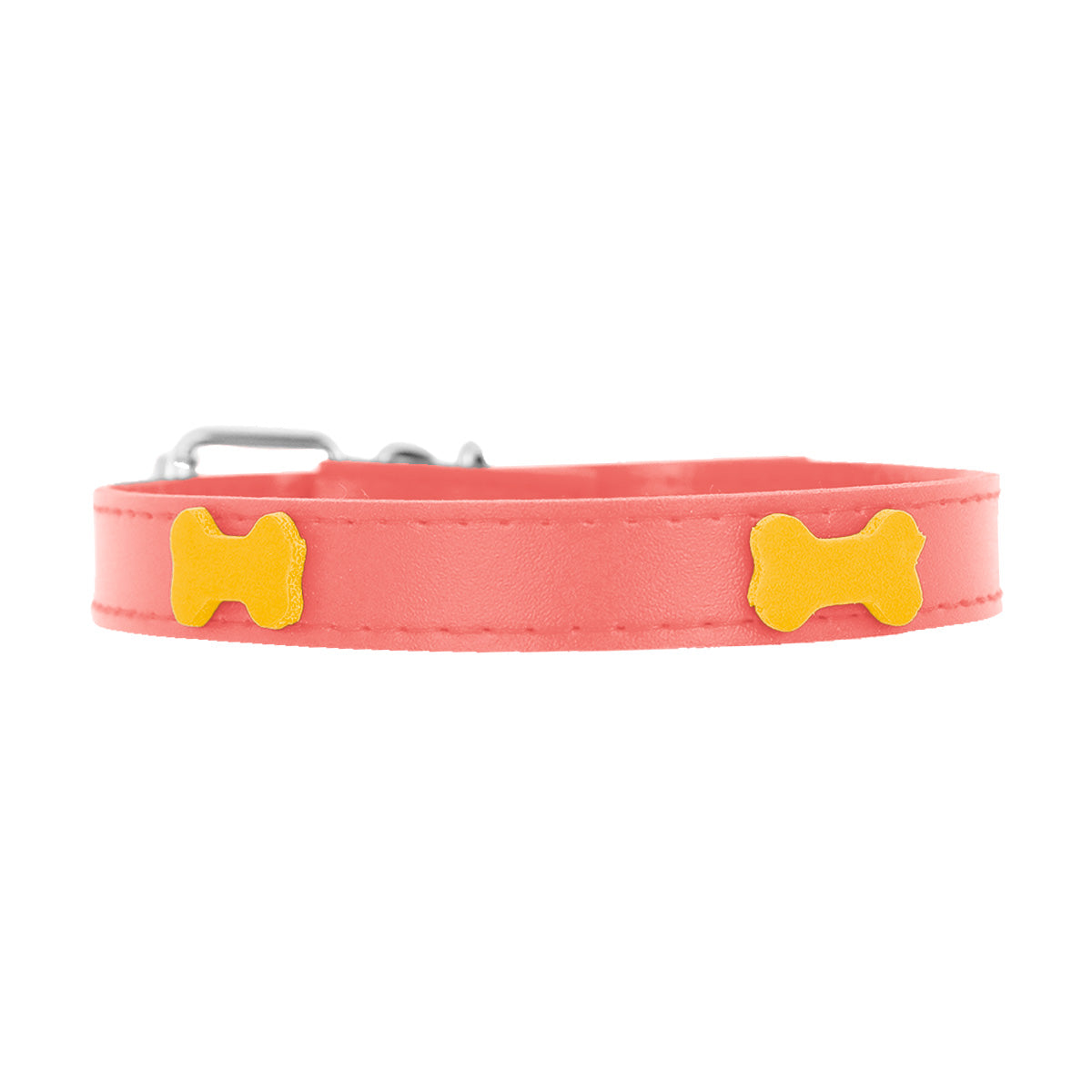 Collar Sintético con Decoración de Huesitos para Mascota