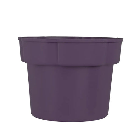 Maceta de Plástico, Color Uva, 12x15 cm