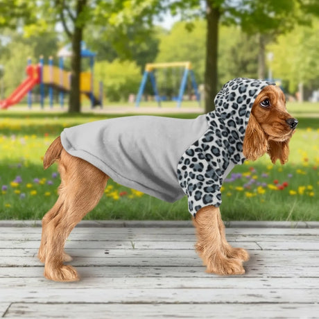 Sudadera para Mascota, Color Gris, Animal Print