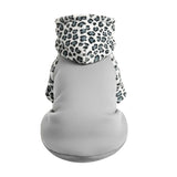 Sudadera para Mascota, Color Gris, Animal Print