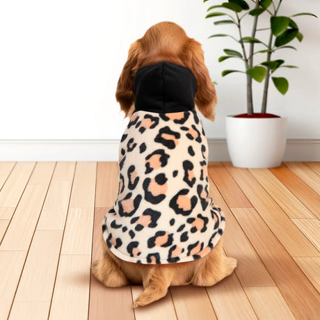 Sudadera para Mascota, Animal Print, Color Negro