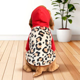 Sudadera para Mascota, Color Rojo, Animal Print