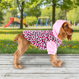 Sudadera para Mascota, Animal Print, Color Rosa