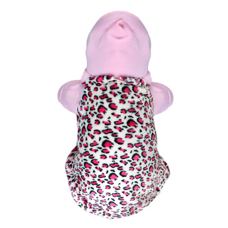 Sudadera para Mascota, Animal Print, Color Rosa