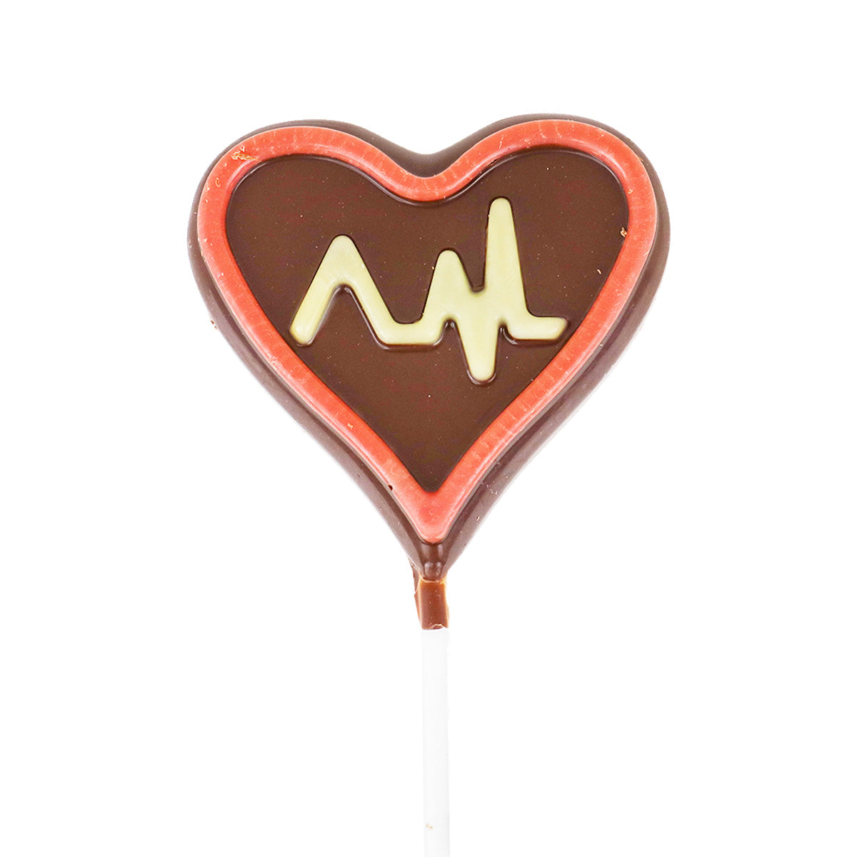 Paleta de Chocolate "Signos Vitales Corazón" 28 gr.