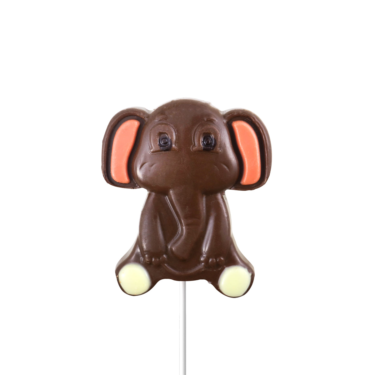 Paleta de Chocolate en Forma de Elefante, 30 Gr.