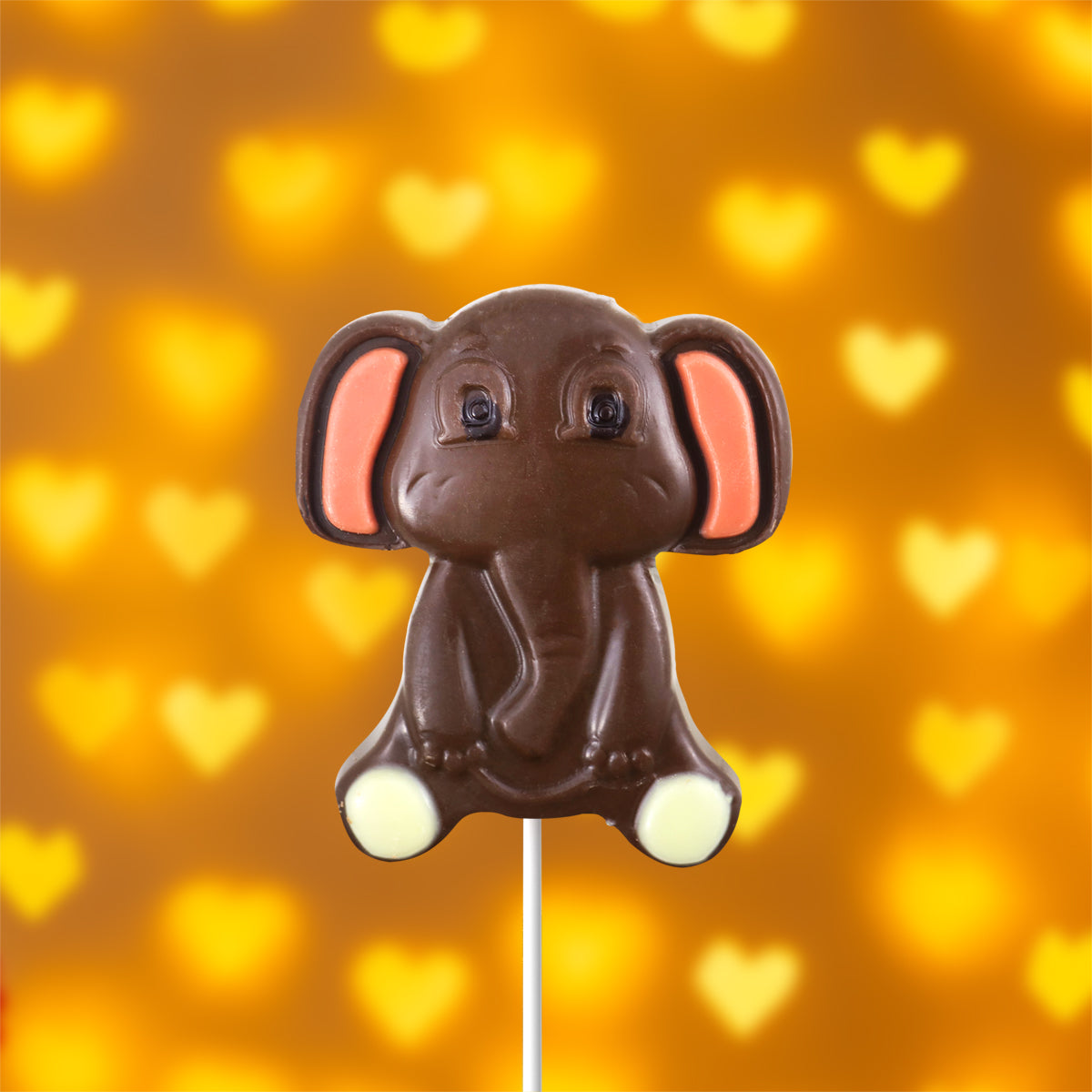 Paleta de Chocolate en Forma de Elefante, 30 Gr.