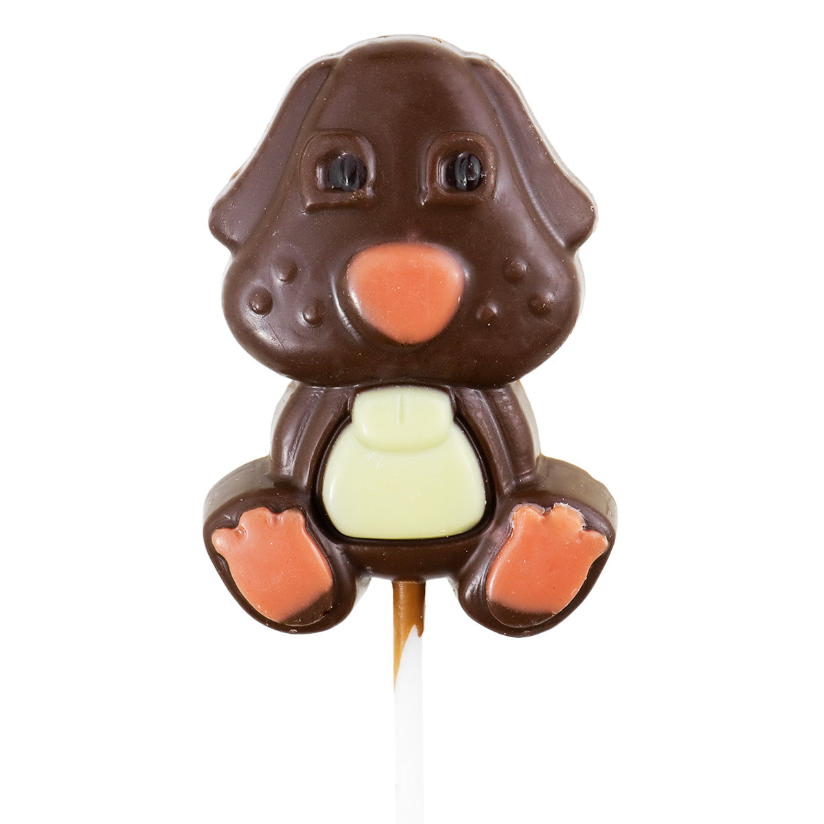 Paleta de Chocolate en Forma de Perro, 30 gr.