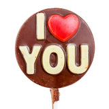 Paleta de Chocolate "I Love You" 25 gr.