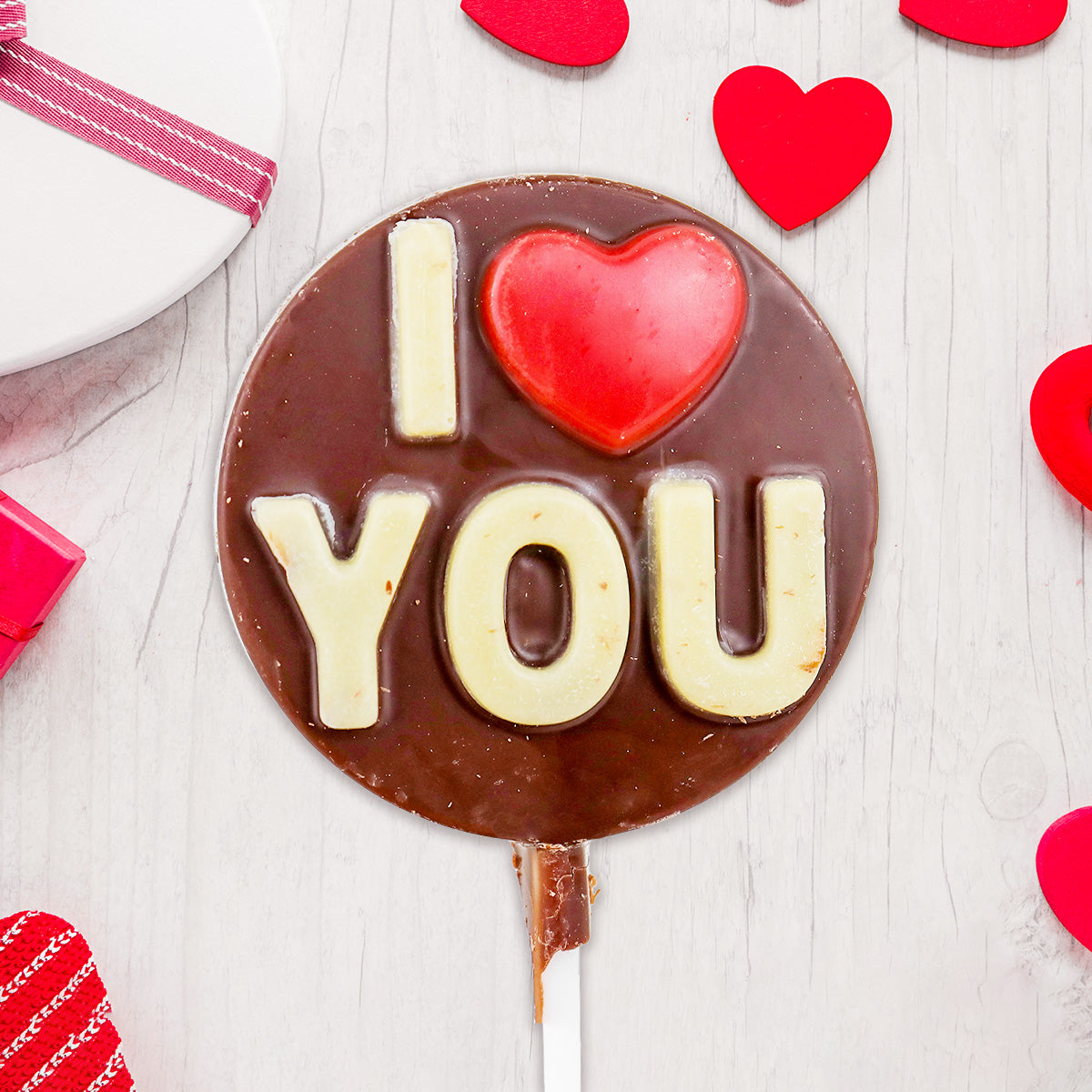 Paleta de Chocolate "I Love You" 25 gr.