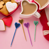 Palillos Decorativos para San Valentín, 30 pzas