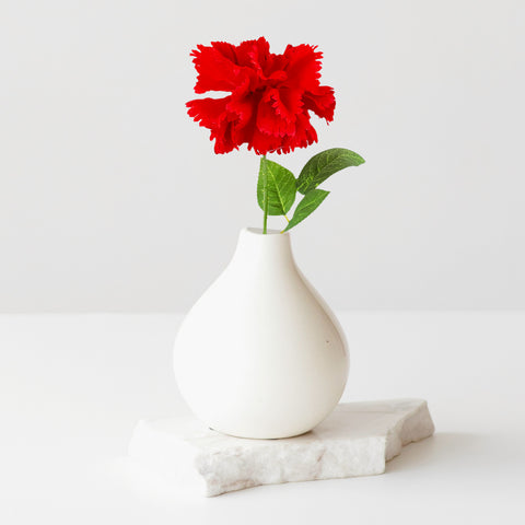 Flor Artificial Decorativa, color Rojo