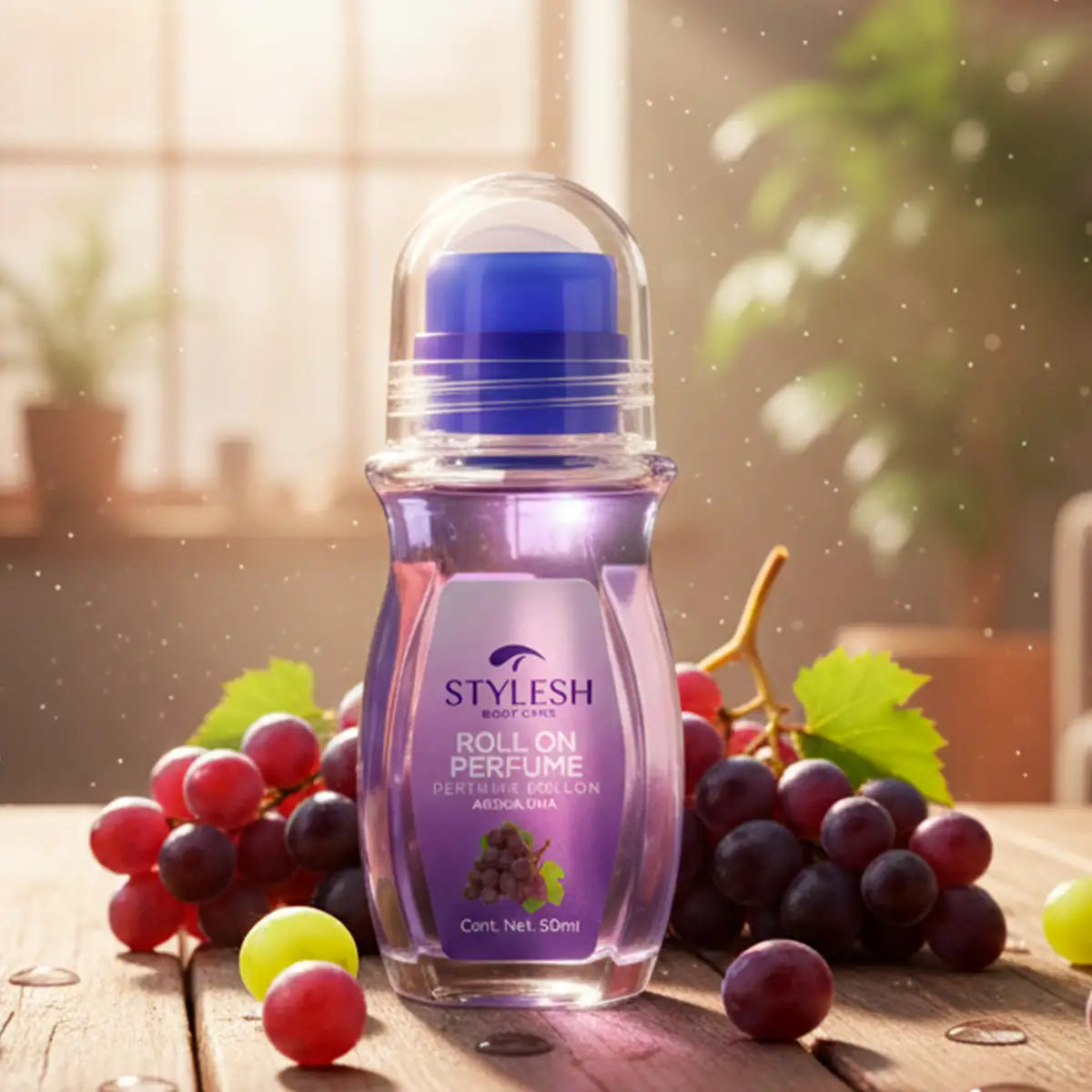 Perfume en Roll On, Stylesh, Aroma Uva, 50 ml