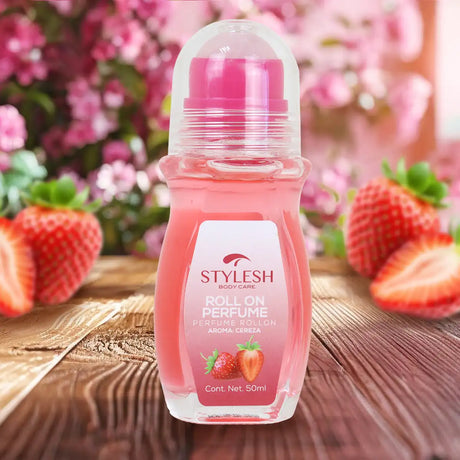 Perfume en Roll On, Stylesh, Aroma Fresa, 50 ml