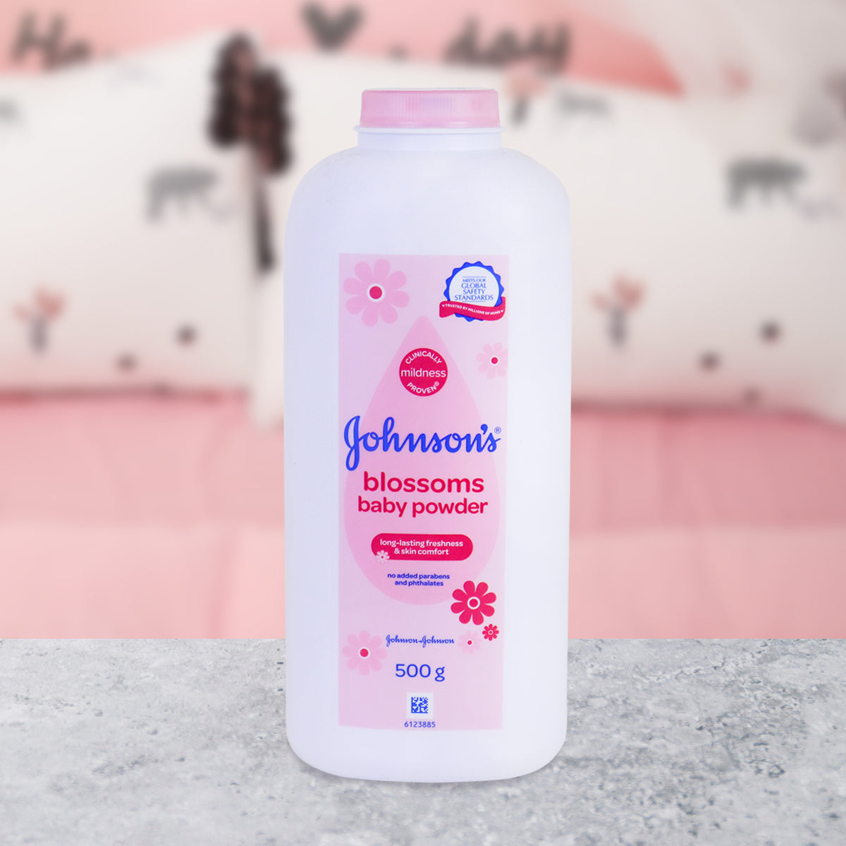 Johnson’s Baby, Talco para Bebé, 500 g.