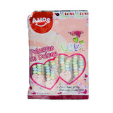 Pulseras de Dulces en Forma de Corazón, Amos 67 gr.