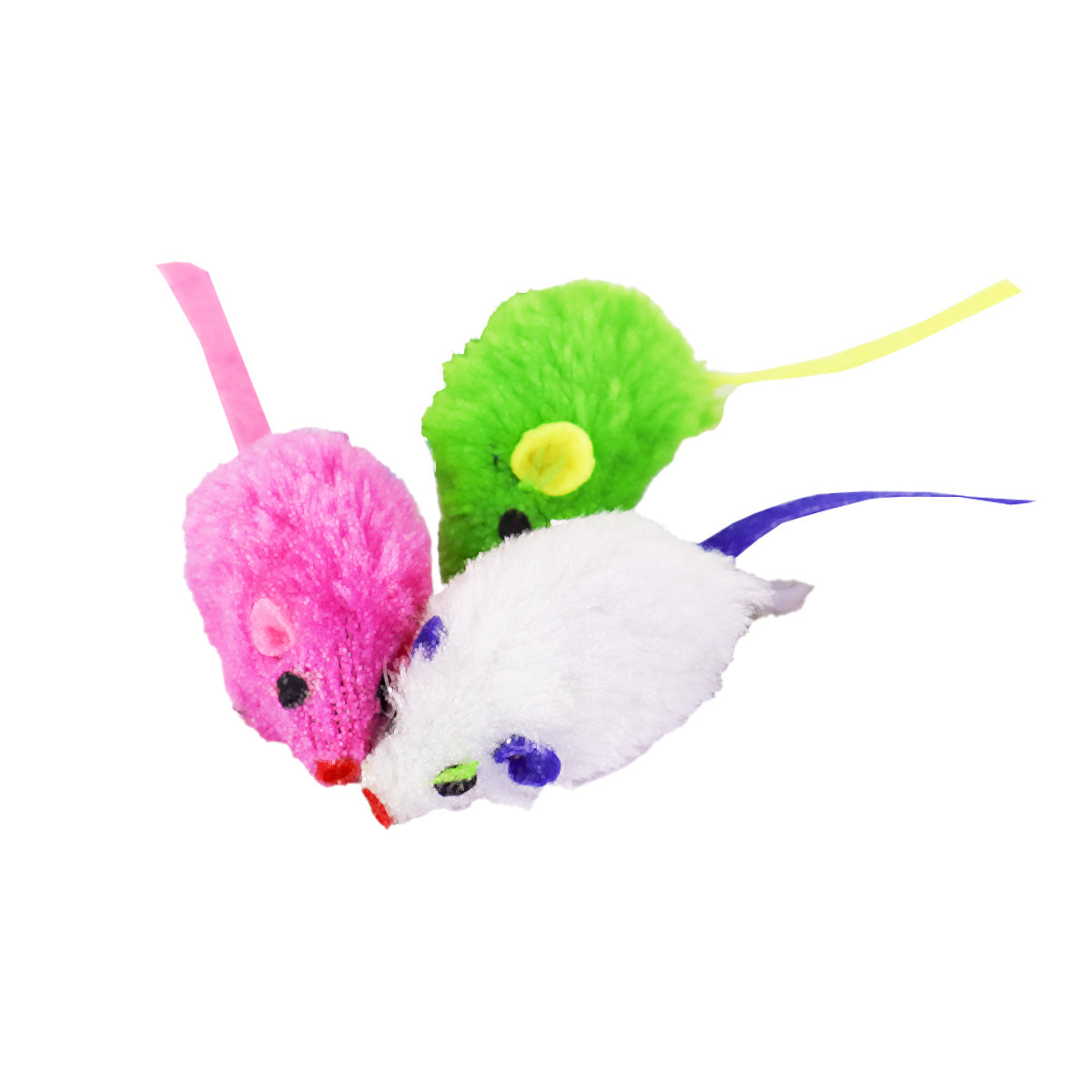 Juego De Ratones Para Gatos Ratones Falsos De Juguete Para Gatos