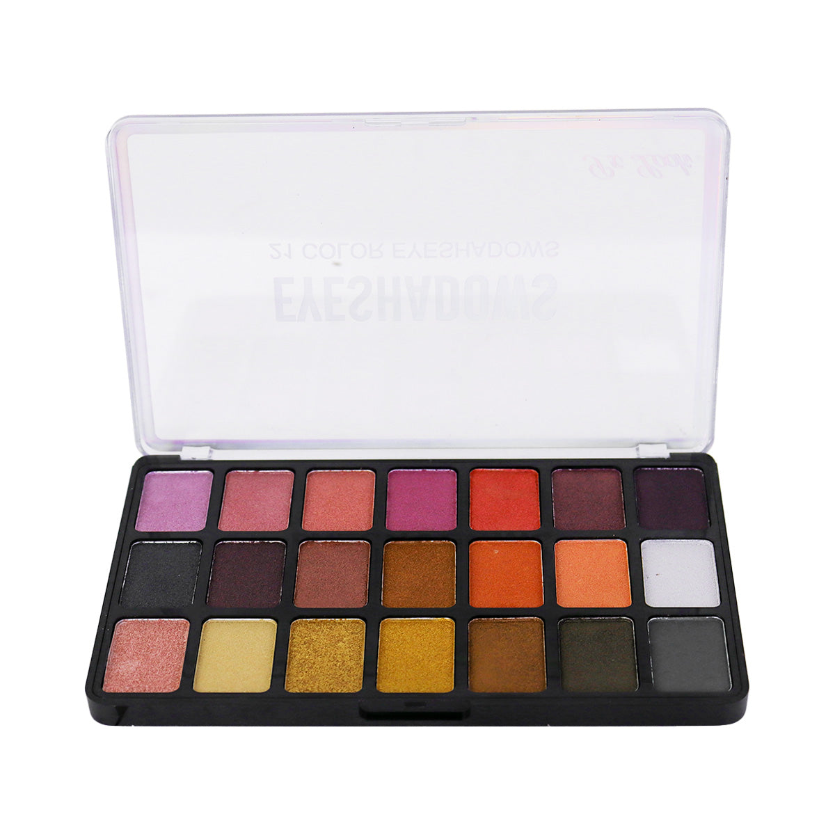 Px Look, Paleta con 21 Tonos de Sombras para Ojos