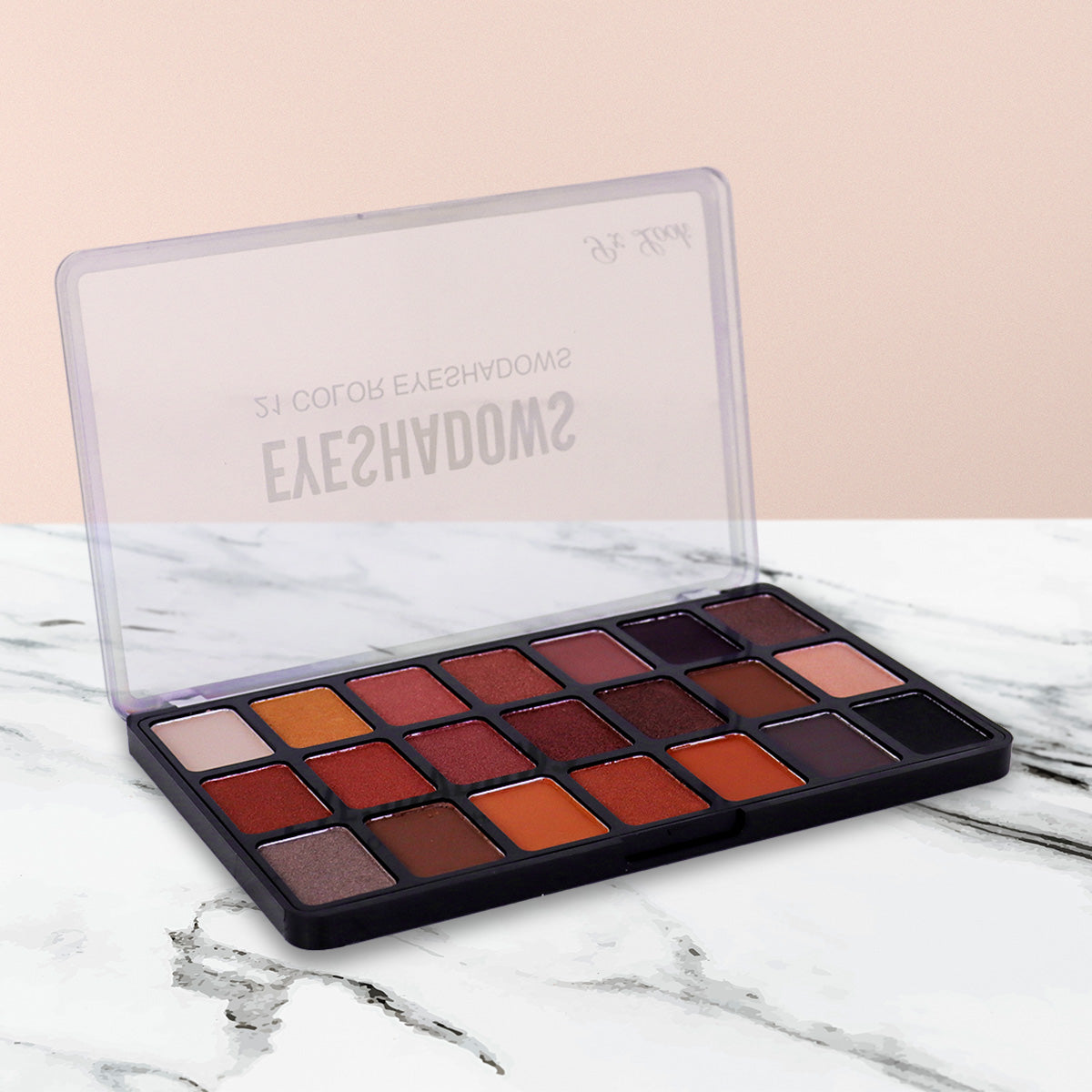 Paleta con 21 Tonos de Sombras para Ojos