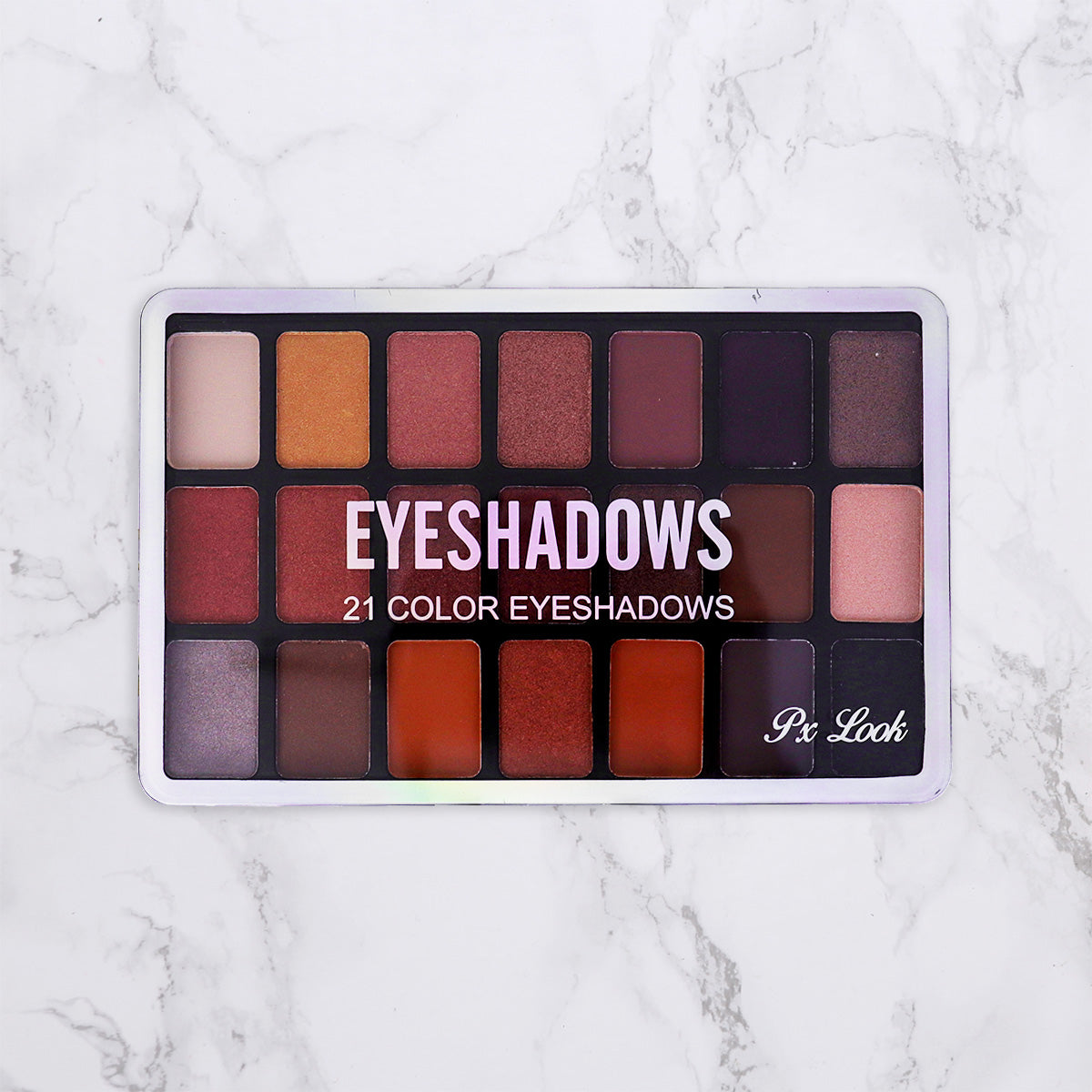 Paleta con 21 Tonos de Sombras para Ojos