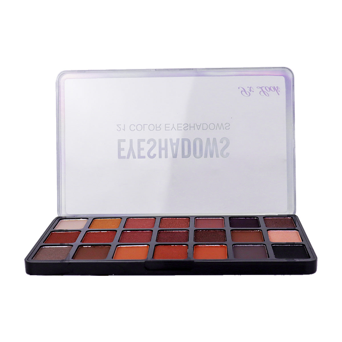 Paleta con 21 Tonos de Sombras para Ojos