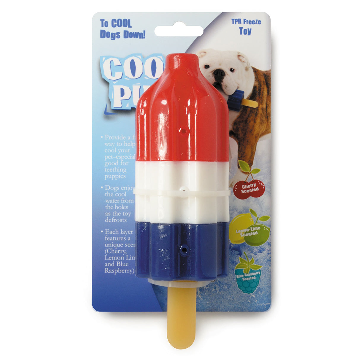 Juguete para Perros Cool Pup Rocket Pop Ice Cream Popsicle