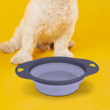 Plato Plegable color Gris para Mascota