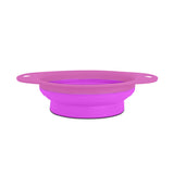 Plato Plegable color Rosa para Mascota