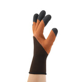 Guantes de Carnaza con Dedal Rudo, Tec Treck