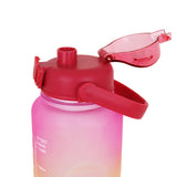 Botella Motivacional color Rosa, 2Lts.