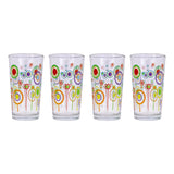 Juego de 4 Vasos Decorados, 480ml