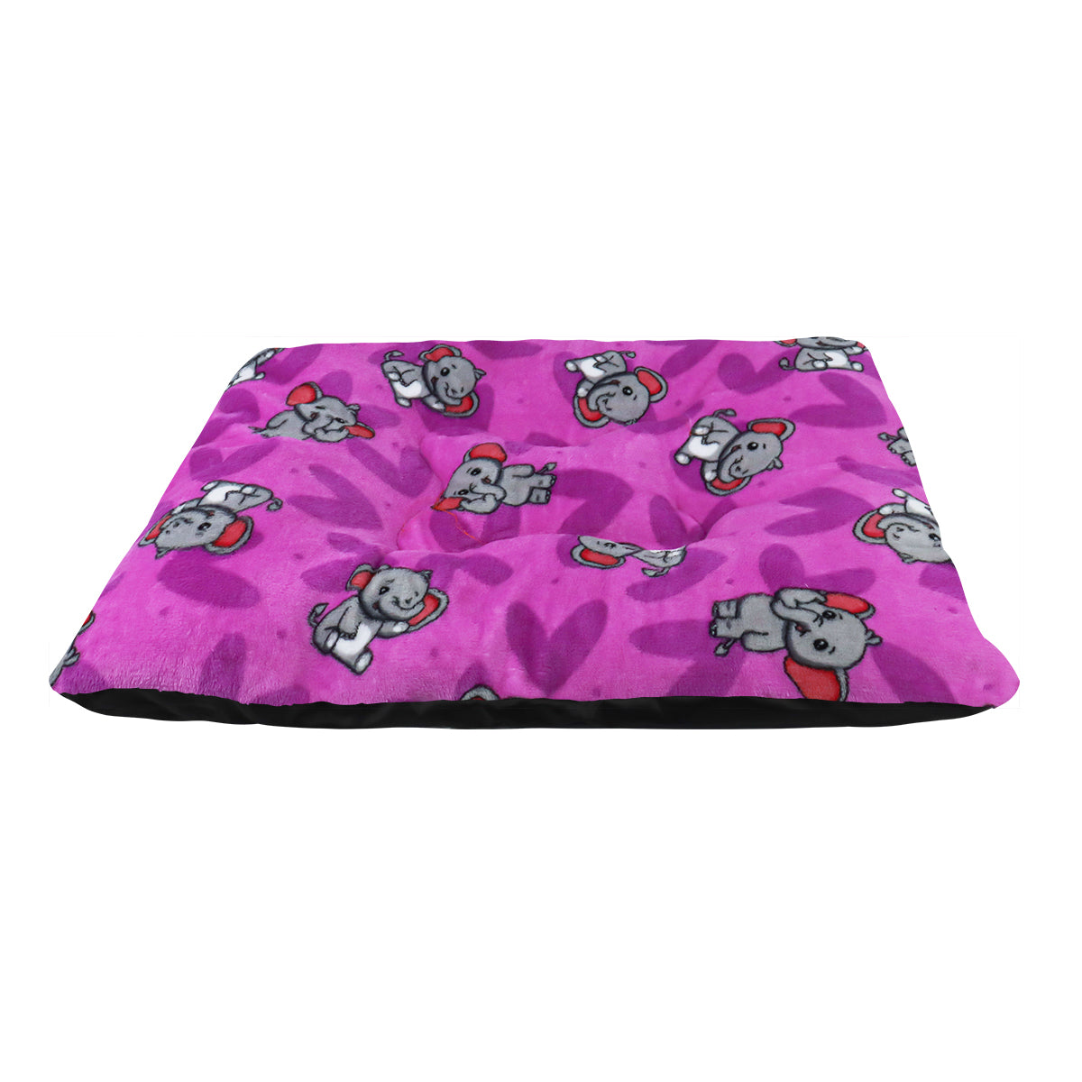 Cama con Estampado para Mascotas, color Lila, 75x55cm