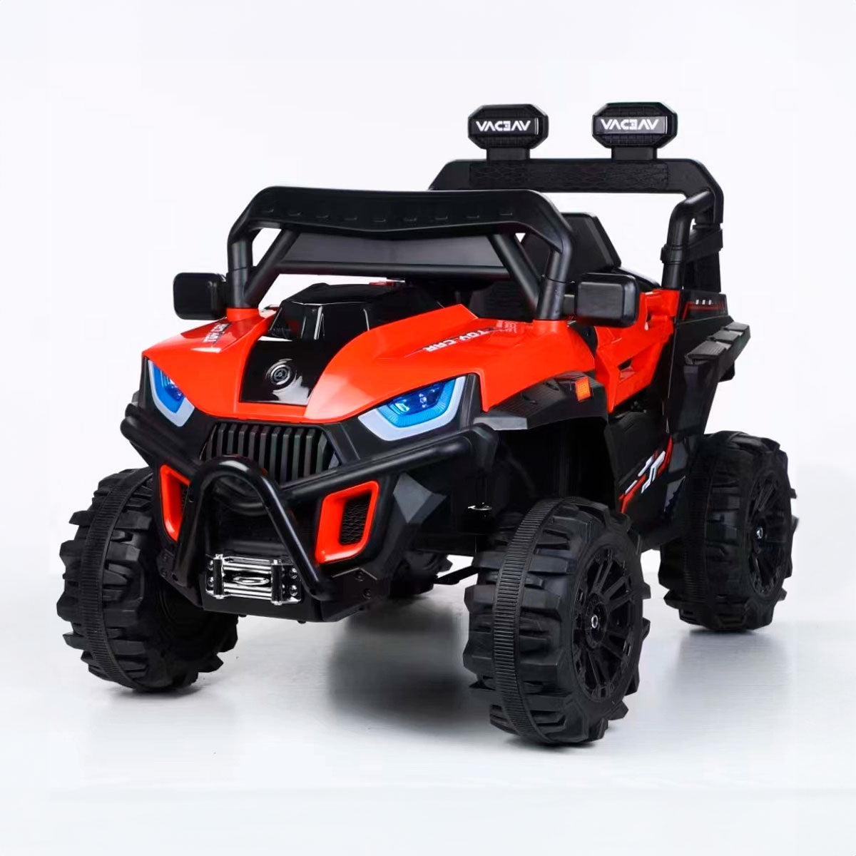Carro Todoterreno 4x4 color Rojo  para Niños